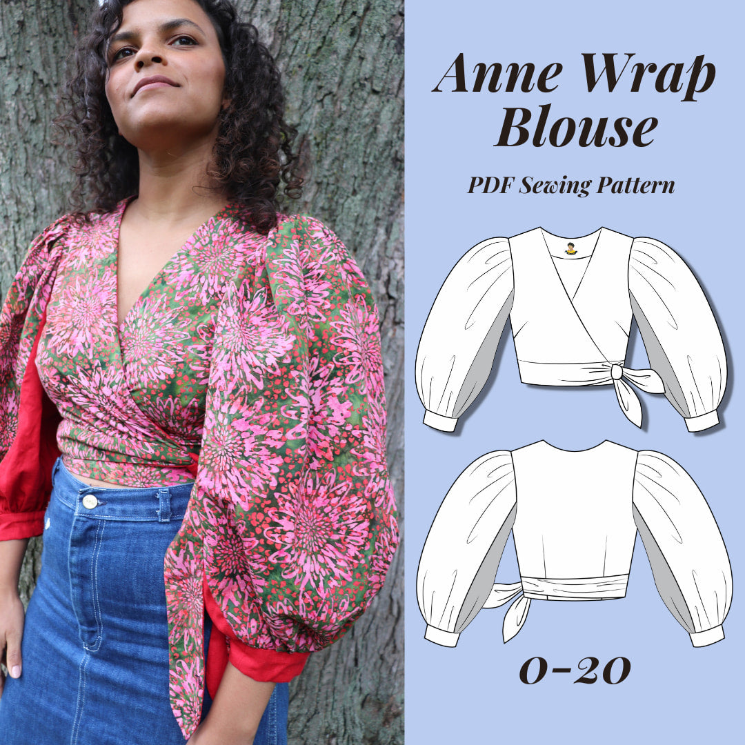 Anne Wrap Blouse