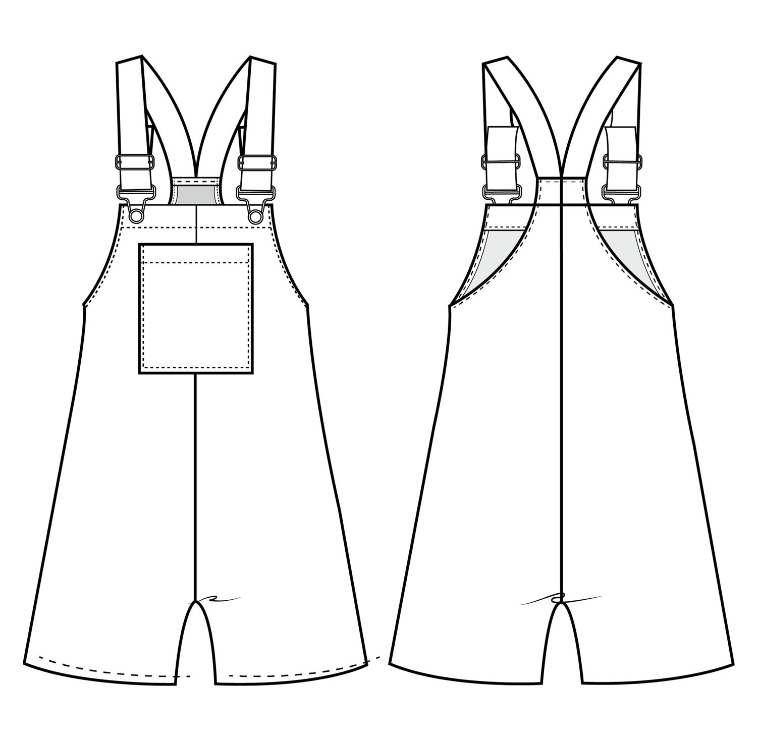 Dungarees / Pinafore Dress