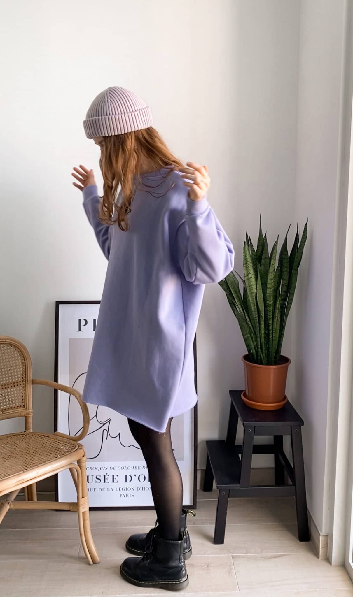 Oversized Sweater / Sweatshirt Dress