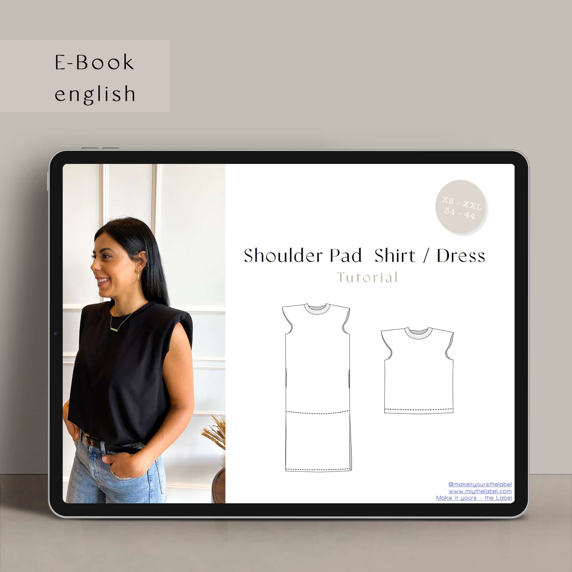 Shoulder Pad Shirt / Dress