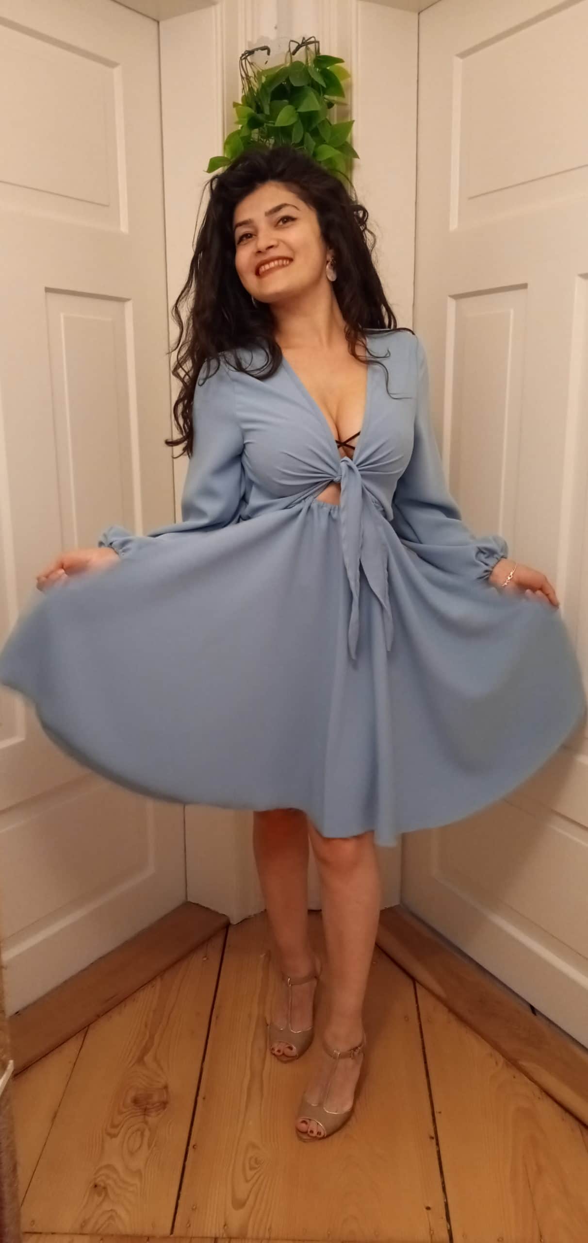 Front Tie Dress